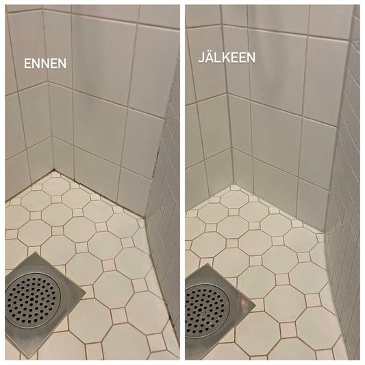 Silikonisaumojen uusiminen